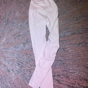 LuLu Lemon White Leggings